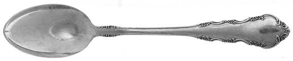 Dresden Rose (Silverplate, 1953) Demitasse Spoon by Reed & Barton
