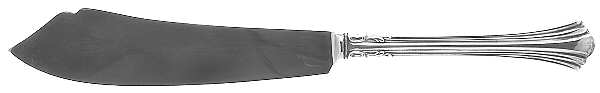 Eighteenth Century (Sterling, 1971, Newer) Cake Knife with Stainless Blade