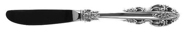 El Greco (Sterling, 1972, No Monograms) Modern Hollow Butter Spreader (Stainless)