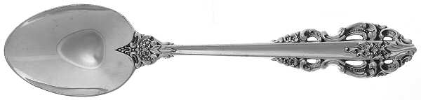 El Greco (Sterling, 1972, No Monograms) Place/Oval Soup Spoon