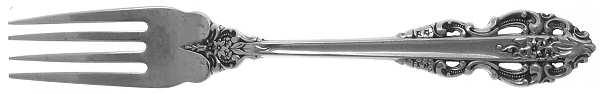 El Greco (Sterling, 1972, No Monograms) Youth Fork