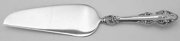 El Greco (Sterling, 1972, No Monograms) Pie & Cake Server with Stainless Blade