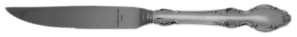 English Crown (Silverplate, 1968) Steak Knife Individual Hollow, Serrate HC