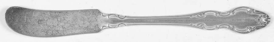 English Crown (Silverplate, 1968) Flat Handle Butter Spreader