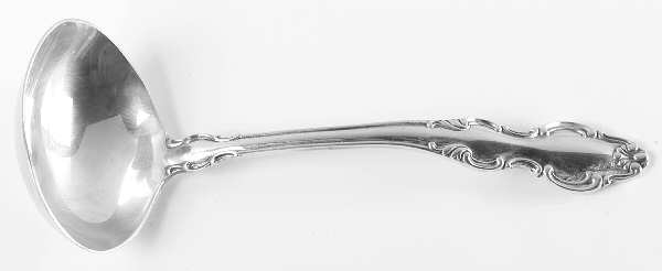English Crown (Silverplate, 1968) Solid Gravy Ladle