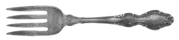 English Crown (Silverplate, 1968) Baby Fork