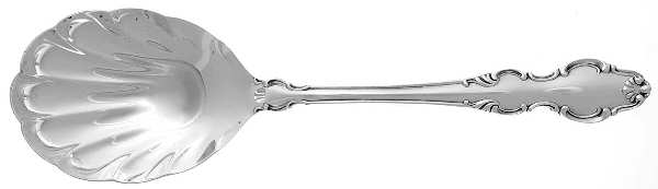 English Crown (Silverplate, 1968) Solid Shell Casserole Spoon