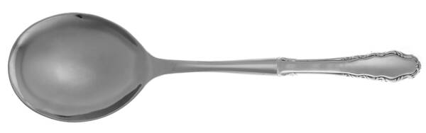 English Provincial (Sterling, 1965) Casserole Spoon with Smooth Stainless Bowl HC