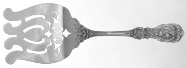 Francis I (Sterling, Eagle-R-Lion, 1907) Large Solid Asparagus Serving Fork