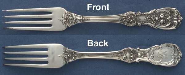Francis I (Sterling, Eagle-R-Lion, 1907) Fork-Massive Weight