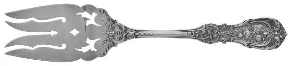 Francis I (Sterling, Eagle-R-Lion, 1907) Cold Meat Serving Fork Large Pierce