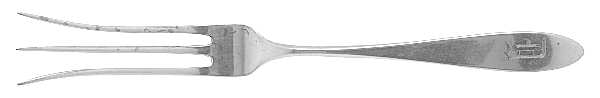 French Antique (Sterling, 1901) Strawberry Fork