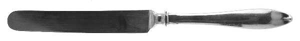 French Antique (Sterling, 1901) Youth/Tea Knife with Silverplate Blade