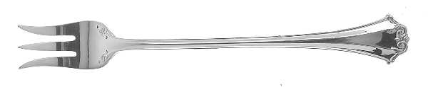 French Chippendale (Silverplate-1981) Cocktail/Seafood Fork