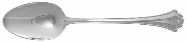 French Chippendale (Silverplate-1981) Small Tablespoon (Serving Spoon)