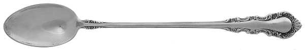 Georgian Rose (Sterling, 1941, No Monograms) Iced Tea Spoon by Reed & Barton