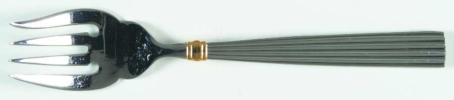 Golden Crescendo (Stainless, Gold Accent) Individual Salad Fork