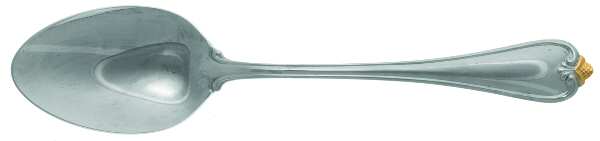 Golden Rosecliff (Stainless-Gold Accent) Tablespoon (Serving Spoon)