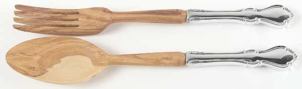 Hampton Court (Sterling, 1964) Wooden Bowl 2-Piece Salad Set