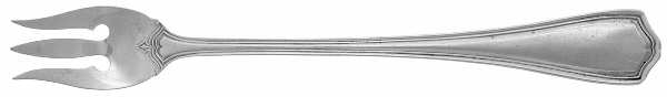 Hepplewhite-Plain (Sterling, 1907, No Monos) Oyster Fork