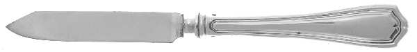 Hepplewhite-Plain (Sterling, 1907, No Monos) Individual Fruit Knife with Silverplate Blade