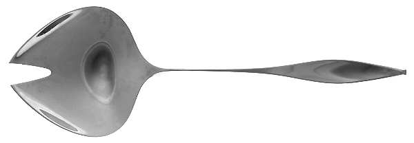 Lark (Sterling, 1960) Solid Salad Serving Fork