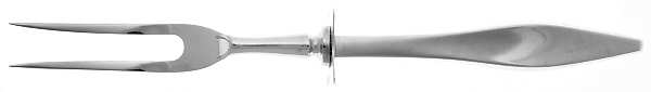 Lark (Sterling, 1960) Small Steak Carving Fork with Stainless Prongs