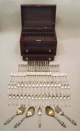 Love Disarmed (Sterling, 1899) 89 Piece Set