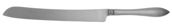 Pointed Antique (Sterling, 1895) Wedding Cake Knife with Stainless Blade HC
