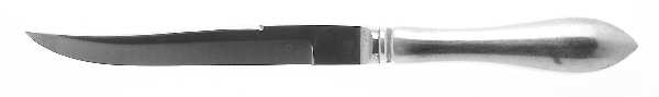 Pointed Antique (Sterling, 1895) Individual Steak Knife Hollow Handle