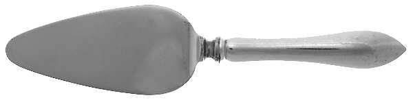 Pointed Antique (Sterling, 1895) Cheese Server with Stainless Blade