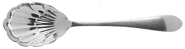 Pointed Antique (Sterling, 1895) Sugar Shell Spoon