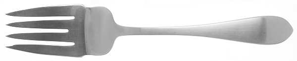 Pointed Antique (Sterling, 1895) Medium Solid Cold Meat Serving Fork by Reed & Barton