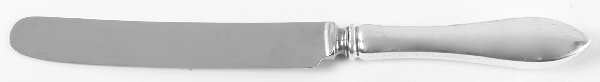 Pointed Antique (Sterling, 1895) Old French Hollow Knife with Bolster