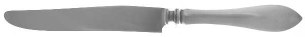Pointed Antique (Sterling, 1895) New French Hollow Knife with Bolster