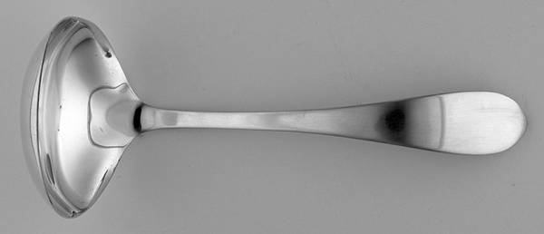 Pointed Antique (Sterling, 1895) Solid Gravy Ladle