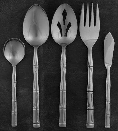 Royal Bamboo (Stainless) 5 Piece Hostess Set
