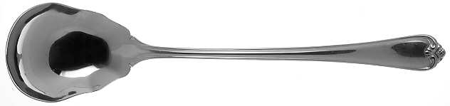 Rosecliff (Stainless, 1985) Oversize Solid Salad Serving Spoon