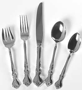 Savannah (Sterling, 1962, No Monograms) 40 Piece Estate Set