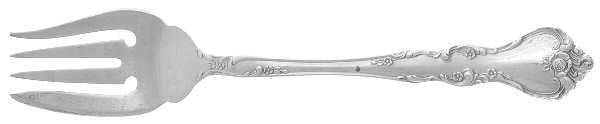 Savannah (Sterling, 1962, No Monograms) Individual Salad Fork