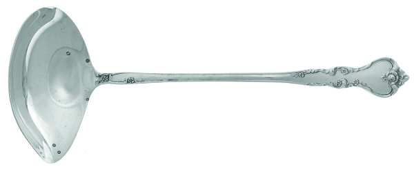 Savannah (Sterling, 1962, No Monograms) Solid Piece Cream Ladle