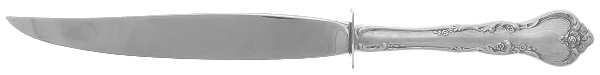 Savannah (Sterling, 1962, No Monograms) Small Carving Knife W/Sterling Guard
