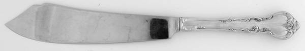 Savannah (Sterling, 1962, No Monograms) Cake Knife with Stainless Blade