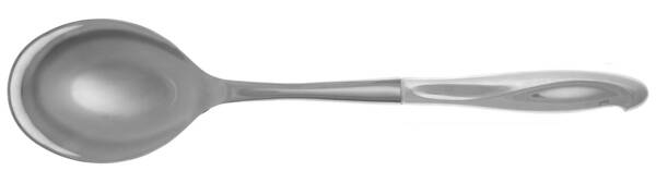 Silver Sculpture (Sterling, 1954) Salad Serving Spoon with Stainless Bowl HC