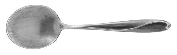 Silver Sculpture (Sterling, 1954) Straight Handle Baby Spoon