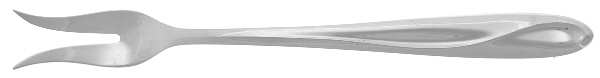 Silver Sculpture (Sterling, 1954) Short Handle Pickle/Olive Fork