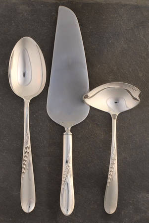Silver Wheat (Sterling, 1952) 3 Piece Completer Set