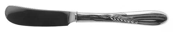 Silver Wheat (Sterling, 1952) Butter Spreader Hollow Hdl-Paddle/Stainless Blade