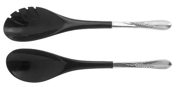 Silver Wheat (Sterling, 1952) Plastic Bowl 2-Piece Salad Set