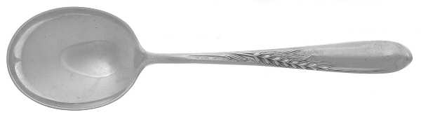 Silver Wheat (Sterling, 1952) Round Bowl Soup Spoon (Cream Soup)